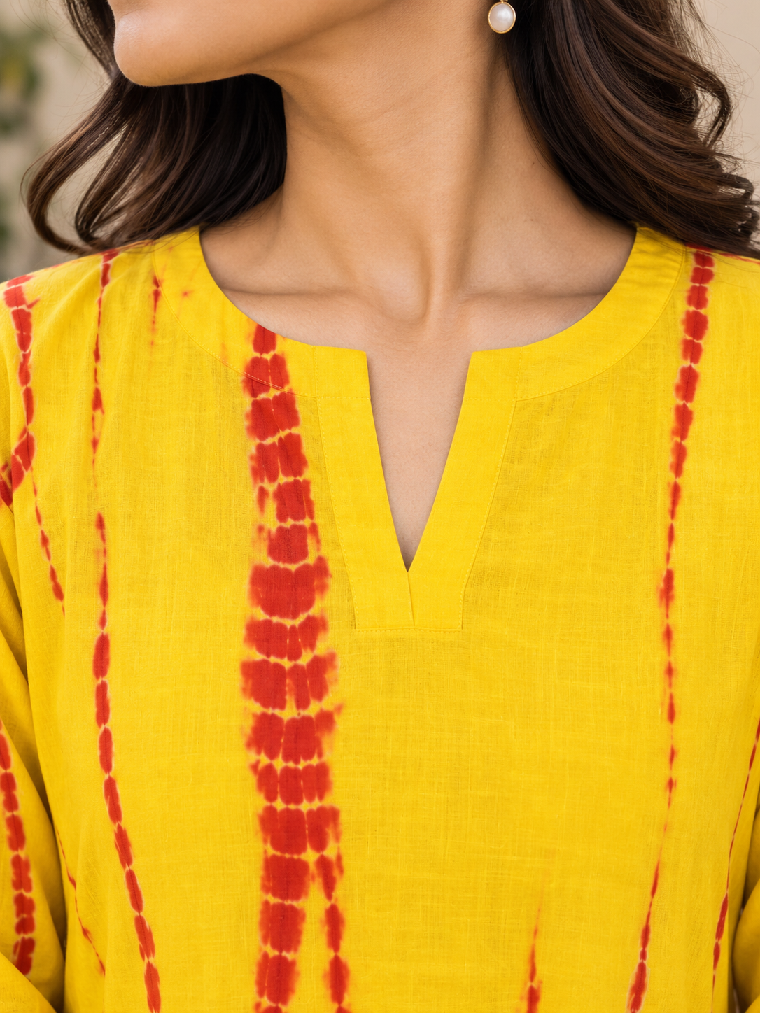 Sunshine Handmade Shibori A-Line Kurta